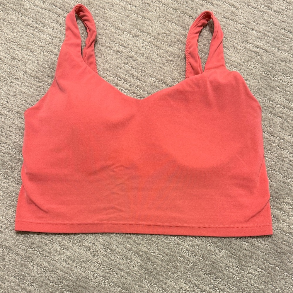 Aerie Coral Sports Bra